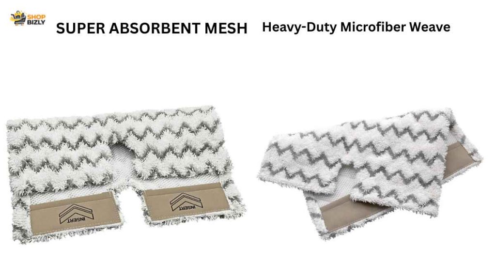 Microfiber Shark steam mop replacement pads ordered from AliExpress
