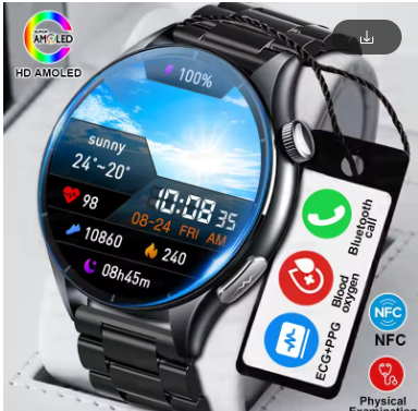2026 New Smart Watch NFC ECG+PPG Smartwatch