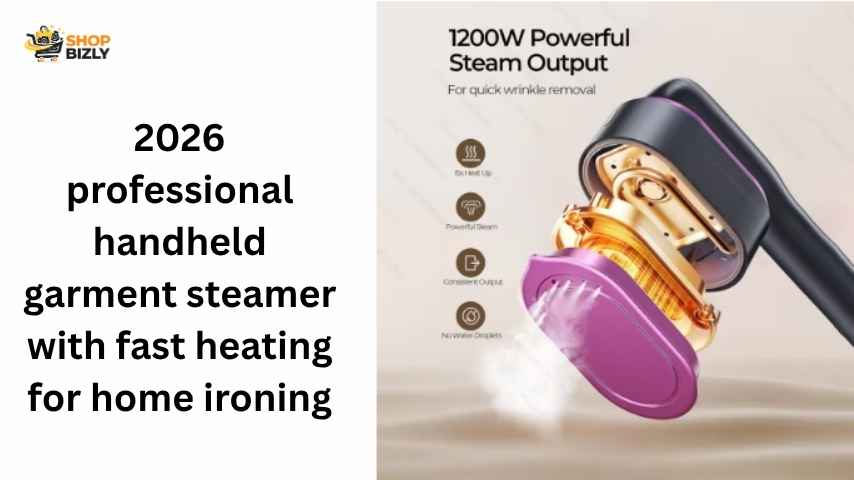 2026 professional handheld garment steamer with fast heating for home ironing