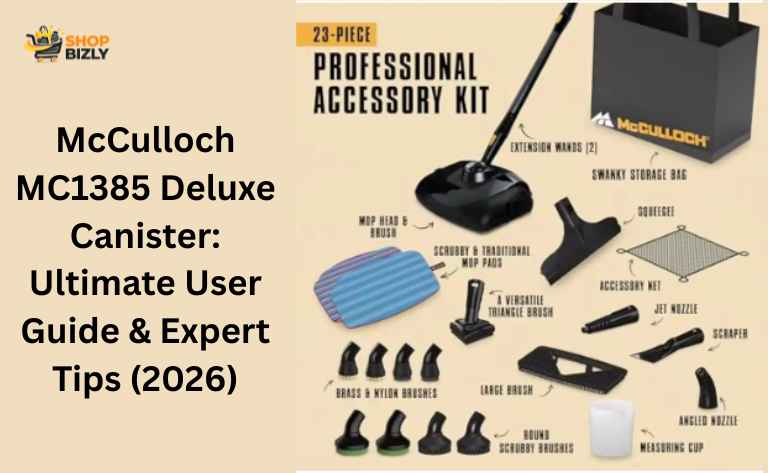 McCulloch MC1385 Deluxe Canister: Ultimate User Guide & Expert Tips (2026)