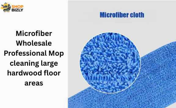 Microfiber Wholesale Professional Mop cleaning large hardwood floor areas