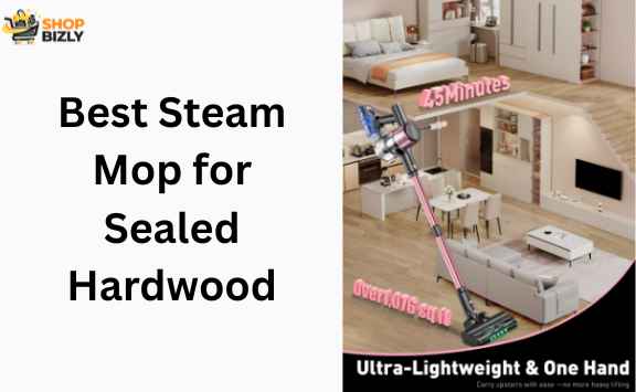 Shark Steam & Scrub steam mop cleaning sealed hardwood floors safely