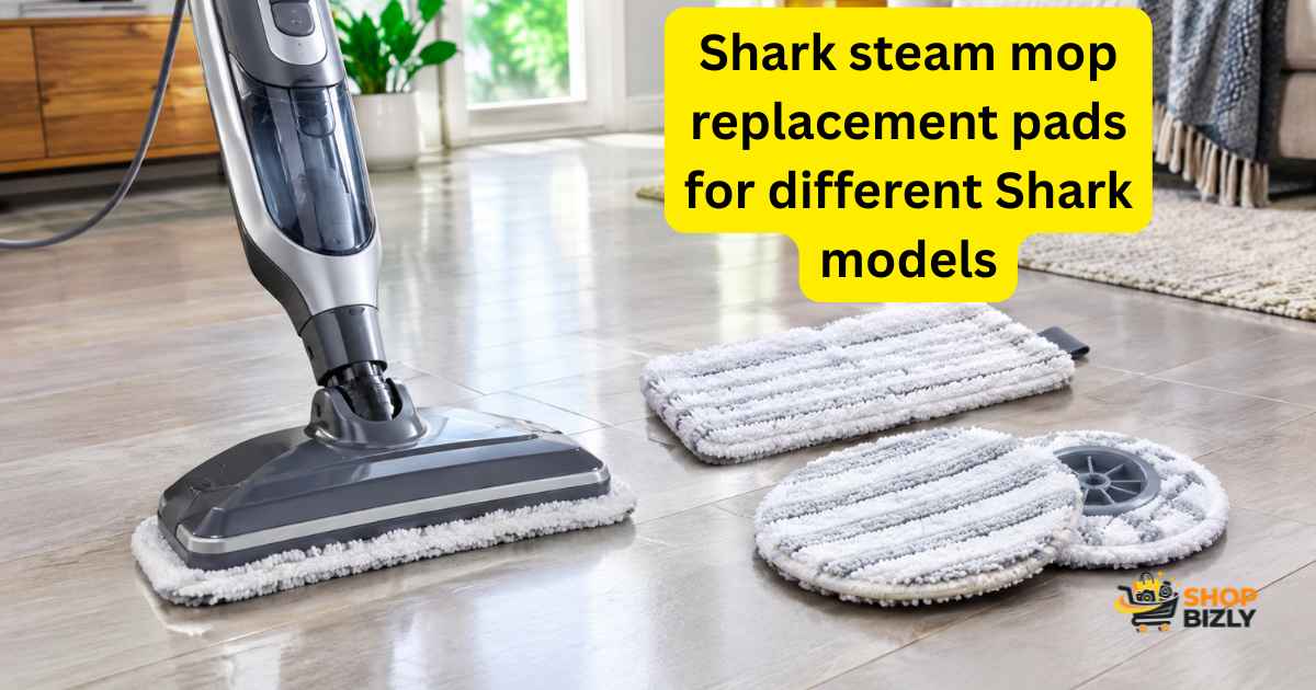 Shark steam mop replacement pads for different Shark models